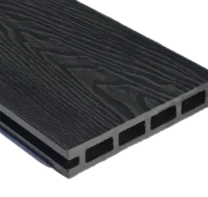 Rockwood wpc deep woodgrain decking boards charcoal